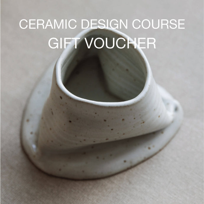 Ceramic Design Course gift voucher at Barsega Studio Gallery — Berlin