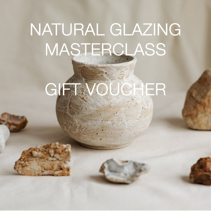 Natural glazing masterclass ceramic gift voucher — Barsega Studio Berlin